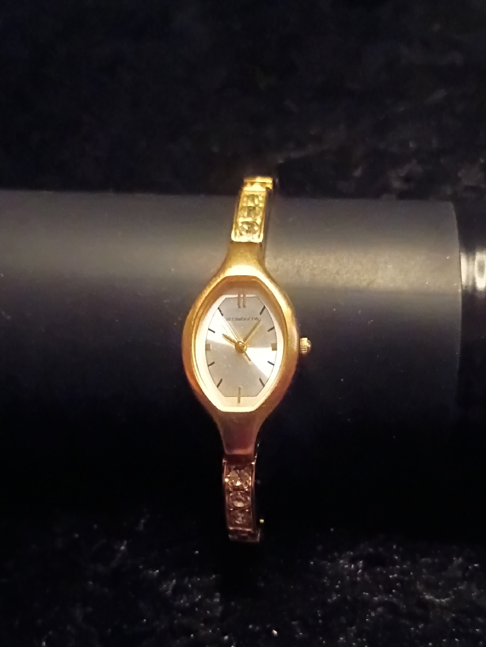 Liz Claiborne Gold Tone Women's Bangle Watch